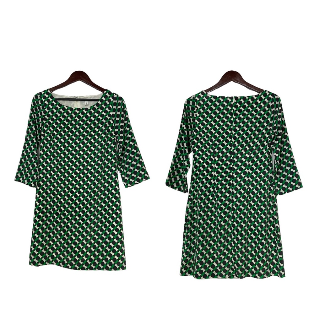 Shift Dress Womens Old Navy Polka Dot Dress Green - Picture 14 of 16